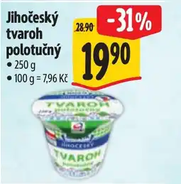 Albert Jihočeský tvaroh polotučný nabídka