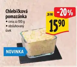Albert Chlebíčková pomazánka nabídka