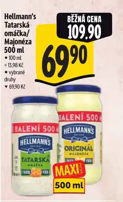 Albert Hellmann's Tatarská omáčka/ Majonéza nabídka
