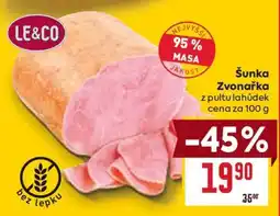 Billa Šunka Zvonařka nabídka