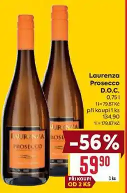 Billa Laurenza Prosecco D.O.C nabídka