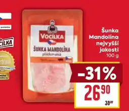 Billa Šunka Mandolína nejvyšší jakosti nabídka