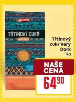 Billa Třtinový cukr Very Dark nabídka