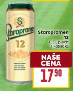 Billa Staropramen 12 nabídka