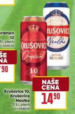 Billa Krušovice 10, Krušovice Nealko nabídka