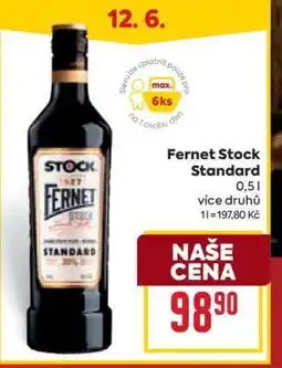 Billa FERNET STOCK STANDARD nabídka