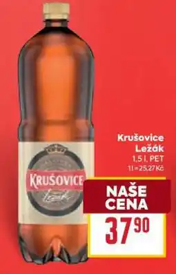 Billa Krušovice ležák nabídka