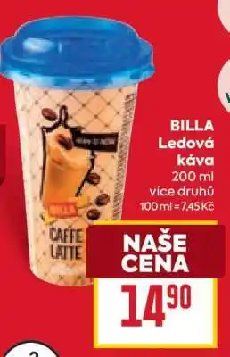 Billa BILLA Ledová káva nabídka