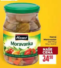 Billa Hamé Moravanka nabídka