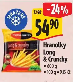 Albert Hranolky Long & Crunchy nabídka