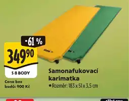 Albert Samonafukovací karimatka nabídka