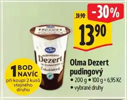 Albert Olma Dezert pudingový nabídka