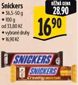 Albert Snickers nabídka