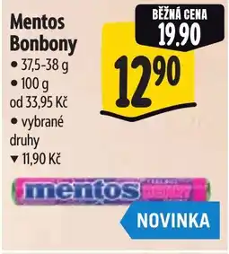 Albert Mentos Bonbony nabídka