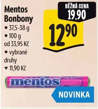 Albert Mentos Bonbony nabídka