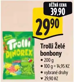 Albert Trolli Želé bonbony nabídka