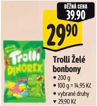 Albert Trolli Želé bonbony nabídka