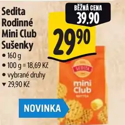 Albert Sedita Rodinné Mini Club Sušenky nabídka