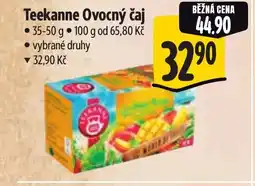 Albert Teekanne Ovocný čaj nabídka