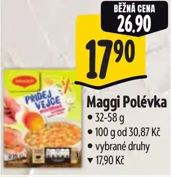 Albert Maggi Polévka nabídka