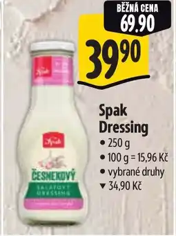 Albert Spak Dressing nabídka