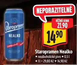 Albert Staropramen Nealko nabídka