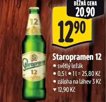 Albert Staropramen 12 nabídka