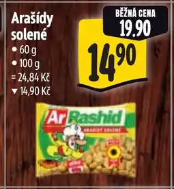 Albert Arašídy solené nabídka