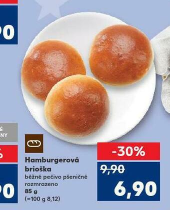 Kaufland Hamburgerová bulka nabídka