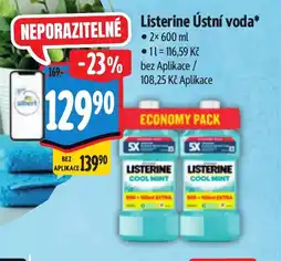 Albert Listerine Ústní voda nabídka