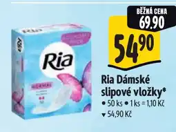 Albert Ria Dámské slipové vložky nabídka