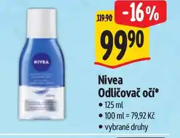 Albert Nivea Odličovač očí nabídka