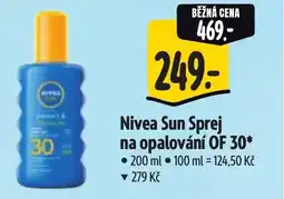 Albert Nivea Sun Sprej na opalování OF 30 nabídka