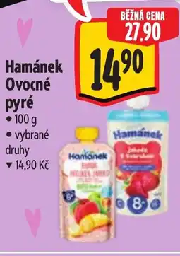 Albert Hamánek Ovocné pyré nabídka