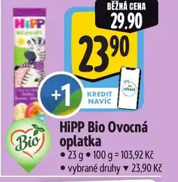 Albert HiPP Bio Ovocná oplatka nabídka