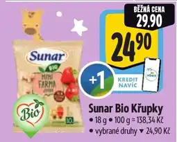 Albert Sunar Bio Křupky nabídka