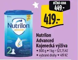 Albert Nutrilon Advanced Kojenecká výživa nabídka