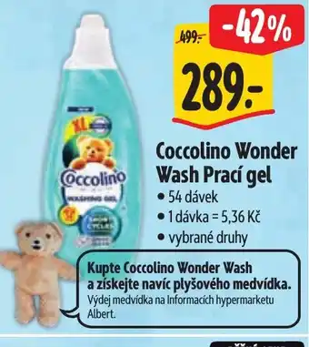Albert Coccolino Wonder Wash Prací gel nabídka