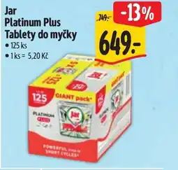 Albert Jar Platinum Plus Tablety do myčky nabídka
