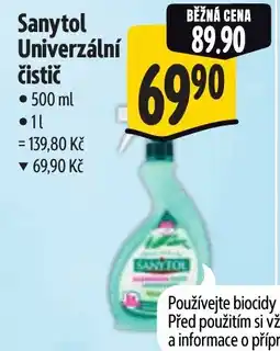 Albert Sanytol Univerzální čistič nabídka