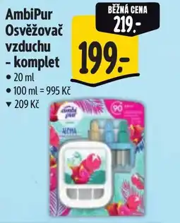 Albert AmbiPur Osvěžovač vzduchu -komplet nabídka