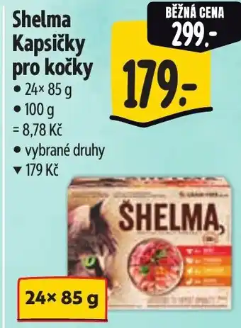 Albert Shelma Kapsičky pro kočky nabídka