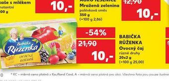 Kaufland Babička růženka ovocný čaj nabídka