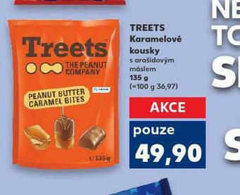 Kaufland Treets karamelové kousky nabídka
