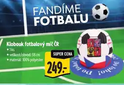 Albert Klobouk fotbalový míč ČR nabídka