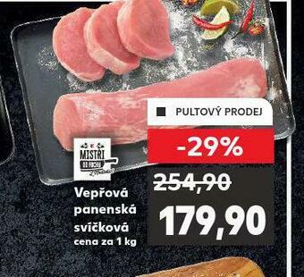 Kaufland Vepřová panenská svíčková nabídka