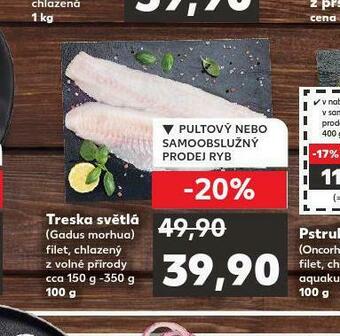 Kaufland Treska světlá nabídka