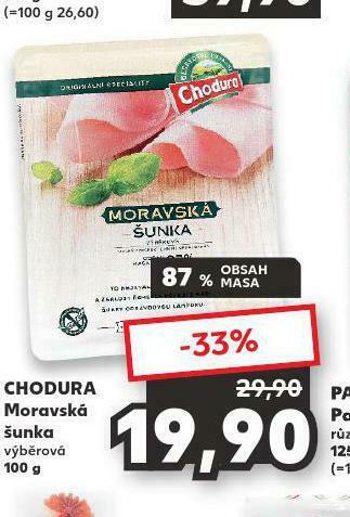Kaufland Moravská šunka nabídka