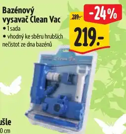 Albert Bazénový vysavač Clean Vac nabídka