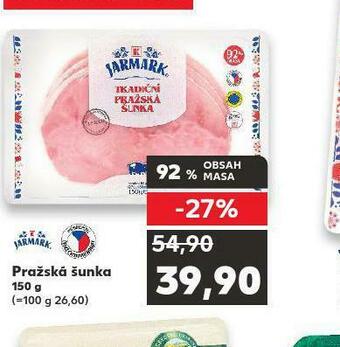 Kaufland Pražská šunka nabídka